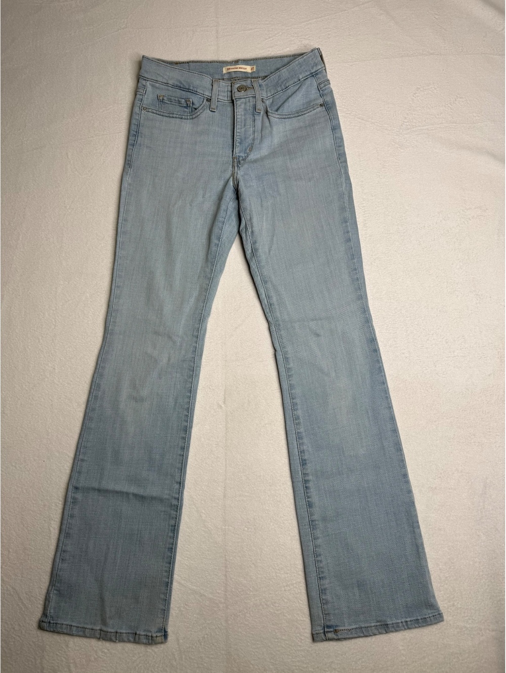 Levi’s 315 Shaping Bootcut Jeans Women’s 27x32 Light Wash Stretch